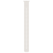 Удлинительный ремень Apple Watch Ocean Band Белый Силикон, 49 мм