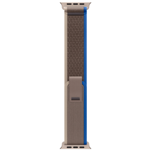 Curelușă Apple Watch Trail Loop Gray Blue/ Beige Nailon photo 1
