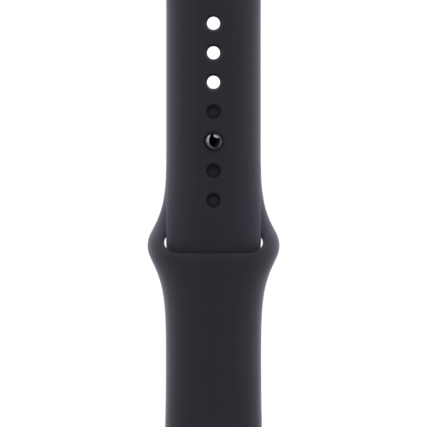 Curelușă Apple Watch Midnight Sport Black Silicon photo 1