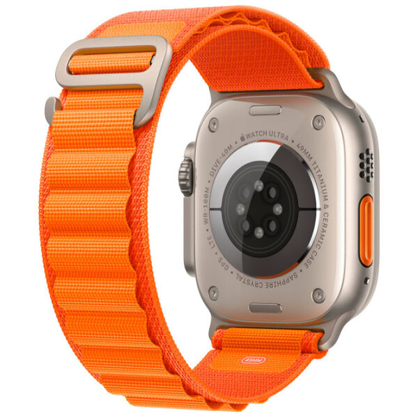 Ремень Apple Watch Alpine Loop Оранжевый Nailon photo 4