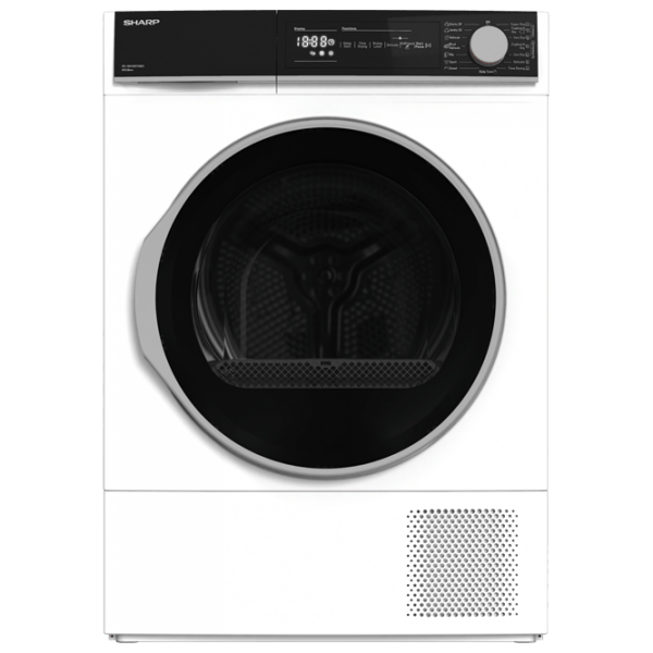 Сушильная машина SHARP KD-NHH8S7GW2-EE Белый 8 кг, A++ photo 1