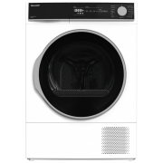 Mașină de uscat rufe SHARP KD-NHH8S7GW2-EE White 8 kg, A++