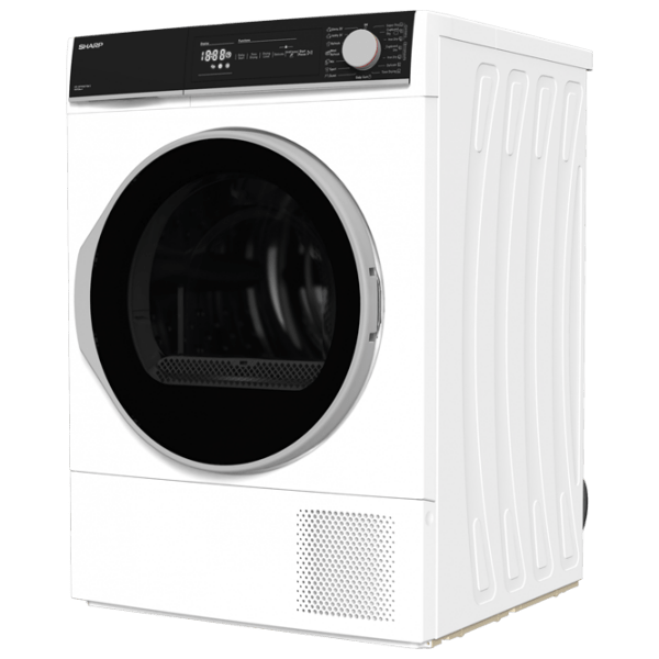 Сушильная машина SHARP KD-NHH8S7GW2-EE Белый 8 кг, A++ photo 2