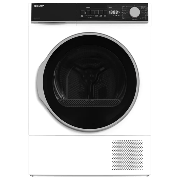 Mașină de uscat rufe SHARP KD-NHB9S7GW2-EE White 9 kg, A++ photo 1