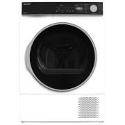 Mașină de uscat rufe SHARP KD-NHB9S7GW2-EE White 9 kg, A++
