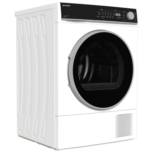 Mașină de uscat rufe SHARP KD-NHB9S7GW2-EE White 9 kg, A++ photo 3