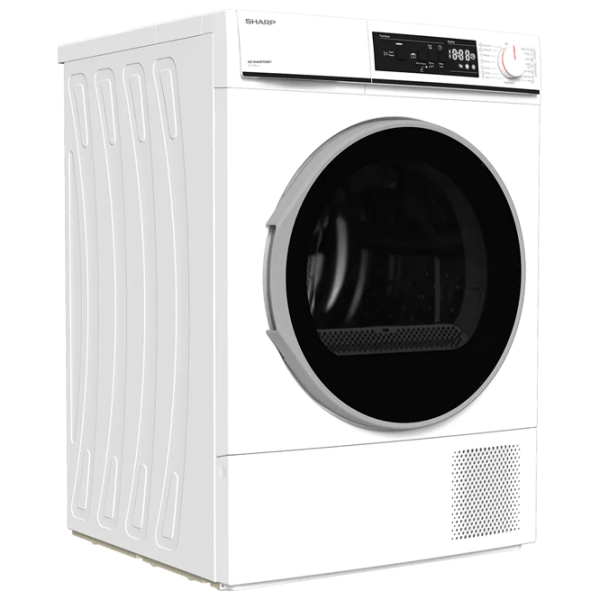 Mașină de uscat rufe SHARP KD-NHA8S7GW21-EE White 8 kg, A++ photo 3
