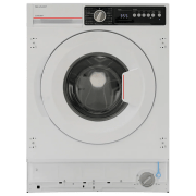 Mașină de spălat SHARP ES-NIB814BWNA-EE White 8 kg, 1400 rpm, A