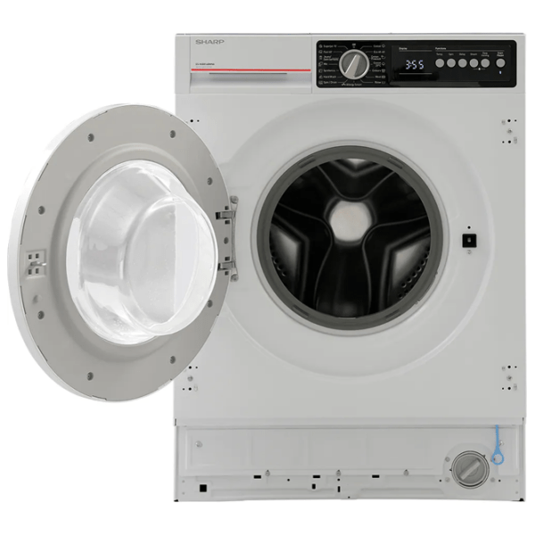 Mașină de spălat SHARP ES-NIB814BWNA-EE White 8 kg, 1400 rpm, A photo 5