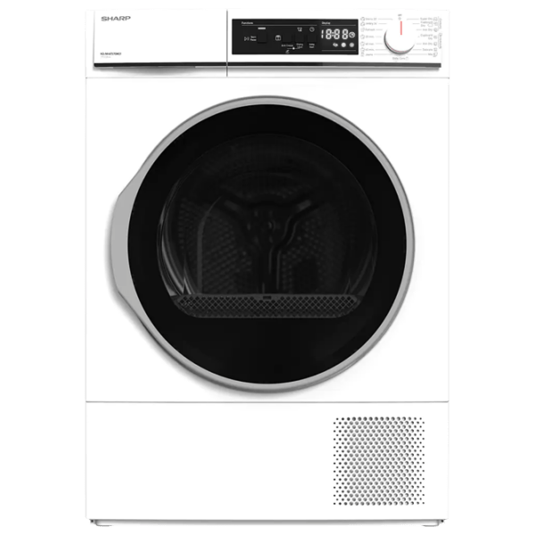 Mașină de uscat rufe SHARP KD-NHA7S7GW21-EE White 7 kg, A++ photo 1