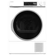 Mașină de uscat rufe SHARP KD-NHA7S7GW21-EE White 7 kg, A++