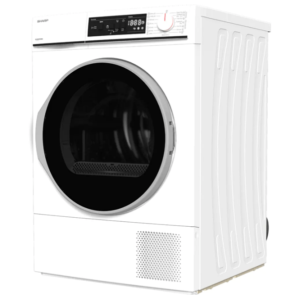 Mașină de uscat rufe SHARP KD-NHA7S7GW21-EE White 7 kg, A++ photo 2
