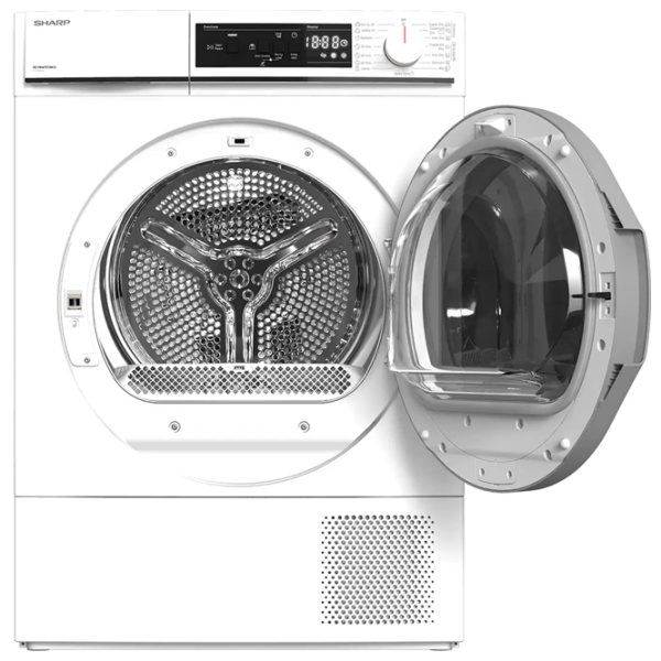 Mașină de uscat rufe SHARP KD-NHA7S7GW21-EE White 7 kg, A++ photo 4