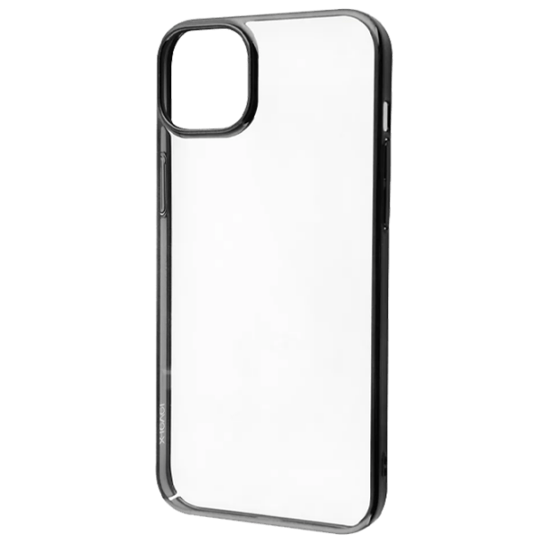 Husă pentru smartphone Apple iPhone 14 Pro Max (Dawn) Transparent Black X-Level, TPU, Back photo 1