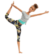 Păpușă Mattel Barbie Made to Move gimnastă FTG82 3+