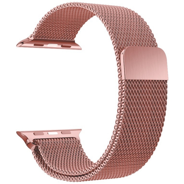 Curelușă Apple Watch WA03 Simple beauty series Rose Gold Metal, 42 / 44 / 45 / 49 mm photo 2