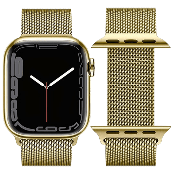 Ремешок Apple Watch WA03 Simple beauty series Золото Vintage Металл, 42 / 44 / 45 / 49 мм photo 1