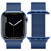 Ремешок Apple Watch WA03 Simple beauty series Синий Металл, 42 / 44 / 45 / 49 мм