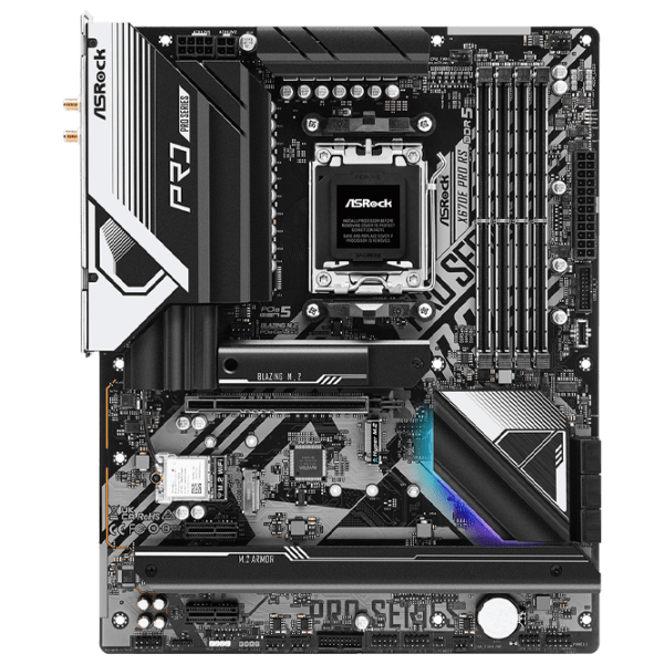 Материнская плата ASRock X670E PRO RS ATX  photo 1