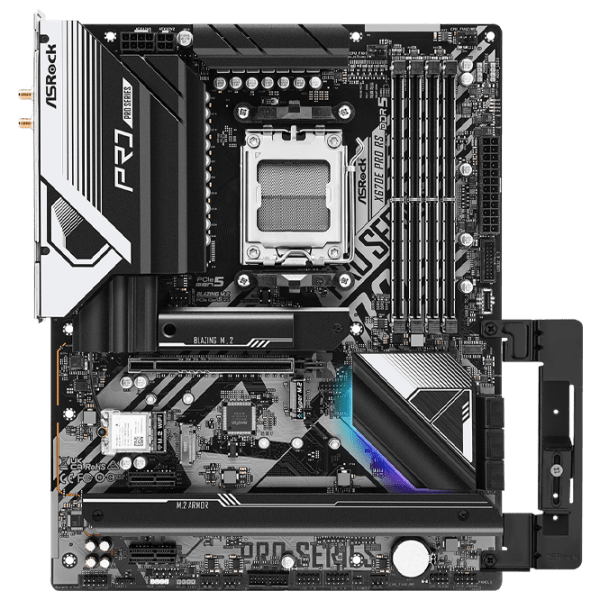 Материнская плата ASRock X670E PRO RS ATX  photo 2
