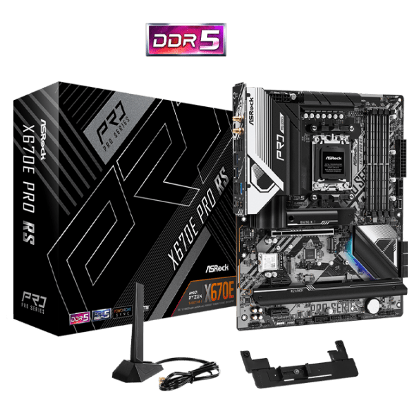 Материнская плата ASRock X670E PRO RS ATX  photo 6