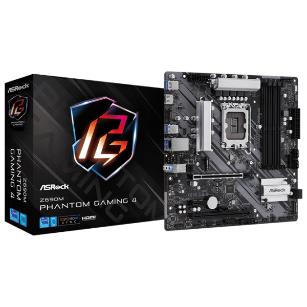 Материнская плата ASRock Z690M PHANTOM GAMING 4 mATX  photo 5