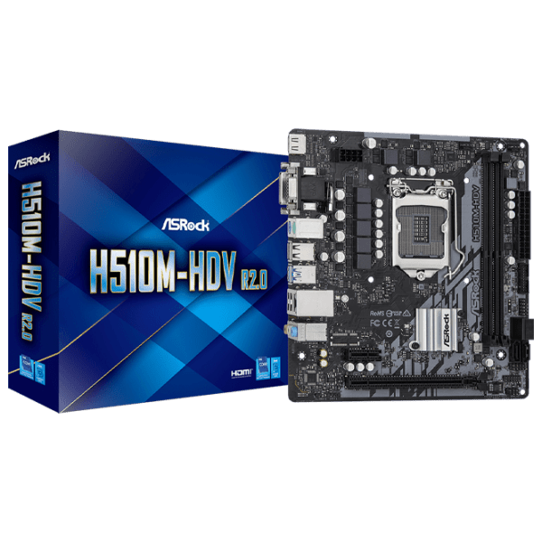 Placă de bază ASRock H510M-HDV R2.0 mATX  photo 5