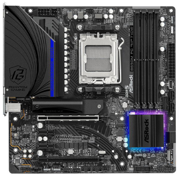 Placă de bază ASRock B650M PG RIPTIDE mATX  photo 2