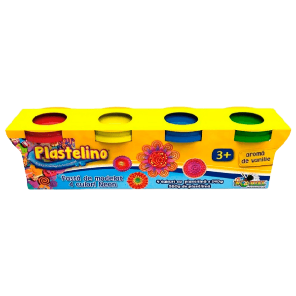 Joc de masă Noriel INT5409 Plastelino-Neon Dezvoltare, 3+ photo 1