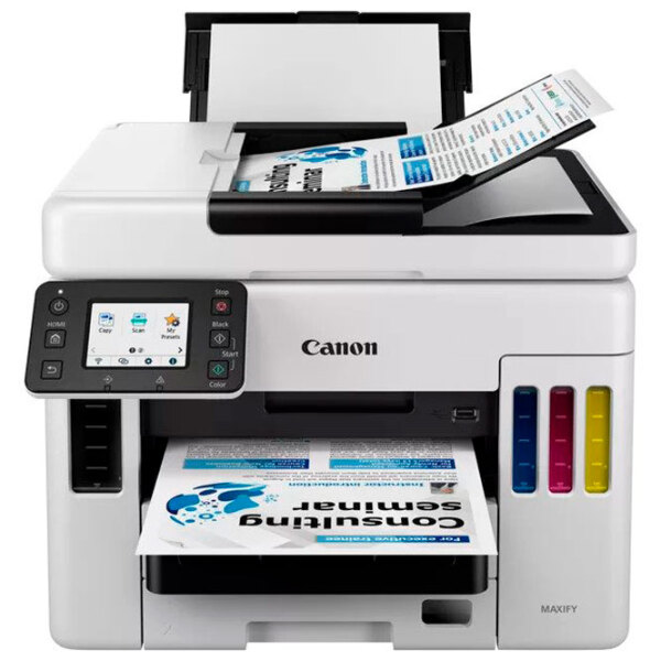 Dispozitiv multifuncțional Canon GX7040 White Inkjet, Color, 1200 x 600 dpi photo 4