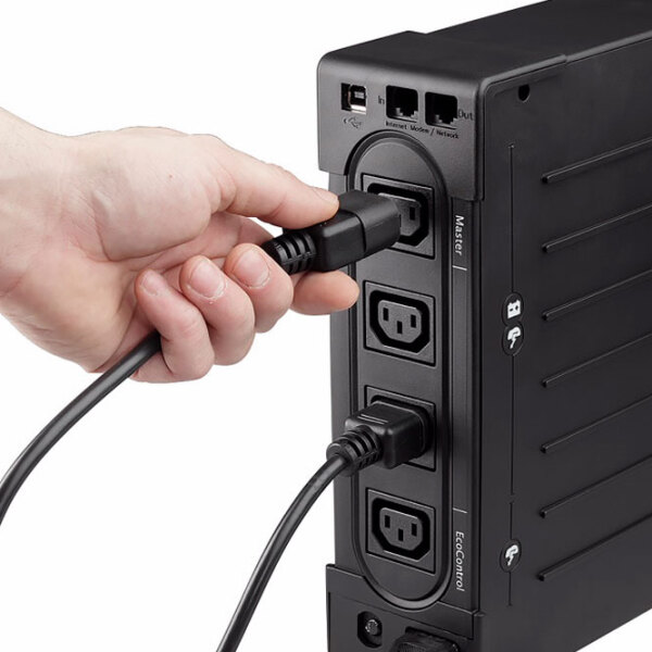 UPS Eaton Ellipse ECO 1600 USB IEC (1000/ 1600VA) Black  photo 5