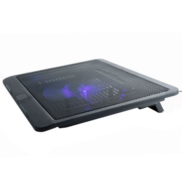 Cooling pad Gembird NBS-1F15-04 Black Dimensiune ecran - 15.6" / Material carcasă - Plastic photo 4