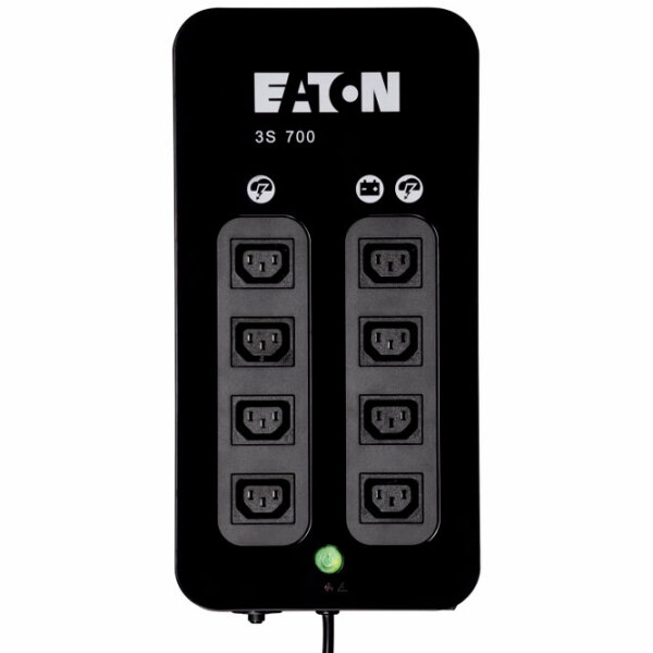 UPS Eaton 3S 700 IEC (420 / 700VA) Black  photo 2
