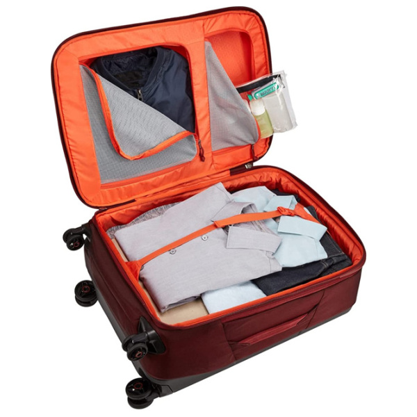 Valiză THULE Subterra Wheeled Duffel Red Ember 63l   photo 6