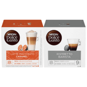 Set cafea Nescafe Dolce Gusto Barista (16cap) + Latte Macchiato Caramel (16cap) 145.6 g Capsule