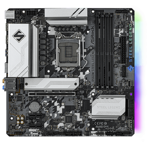 Материнская плата ASRock B560M STEEL LEGEND mATX  photo 1