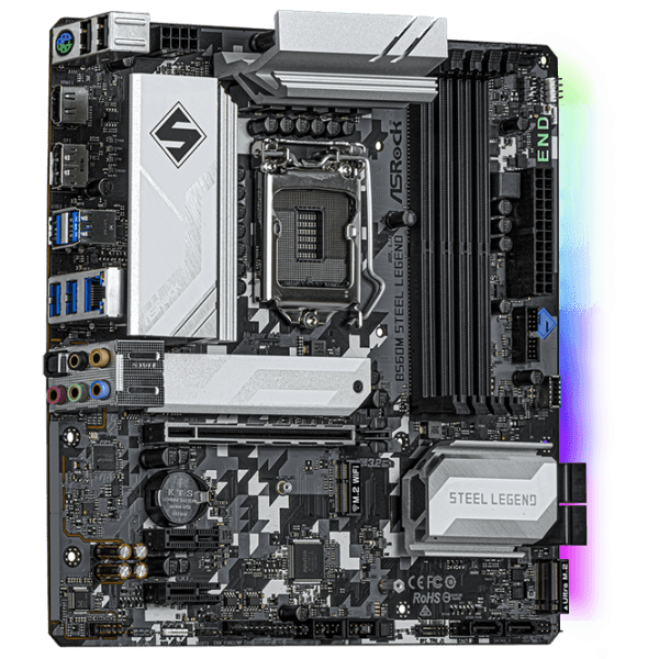 Материнская плата ASRock B560M STEEL LEGEND mATX  photo 2