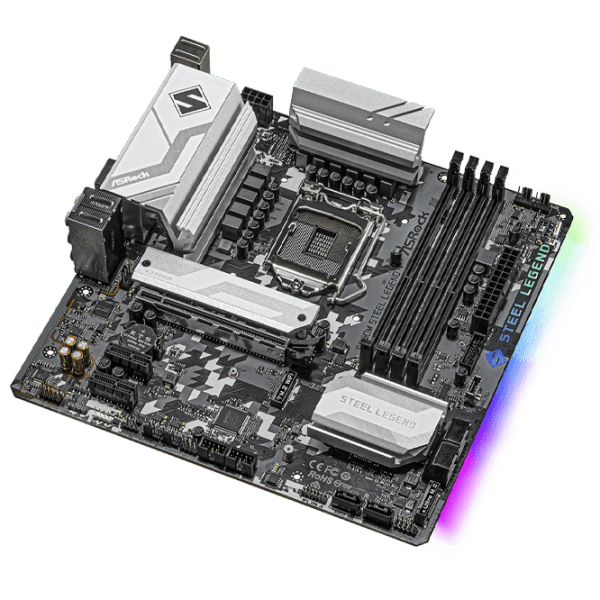 Материнская плата ASRock B560M STEEL LEGEND mATX  photo 3