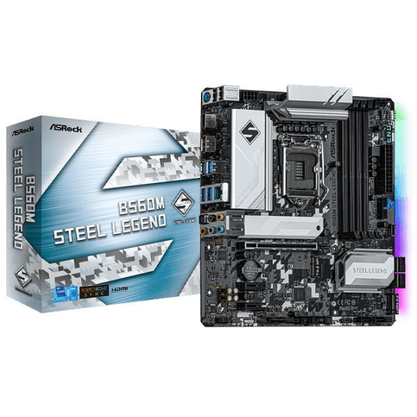 Материнская плата ASRock B560M STEEL LEGEND mATX  photo 5