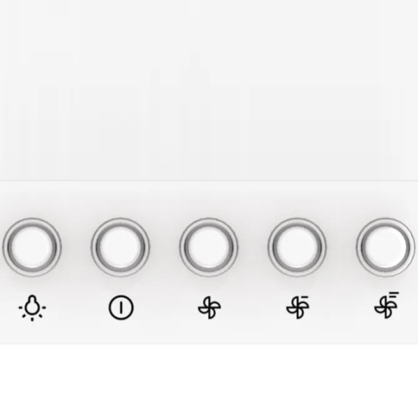 Hotă Gorenje WHC 629 E4W White 60 cm, Recirculare, 450 m³/h photo 5