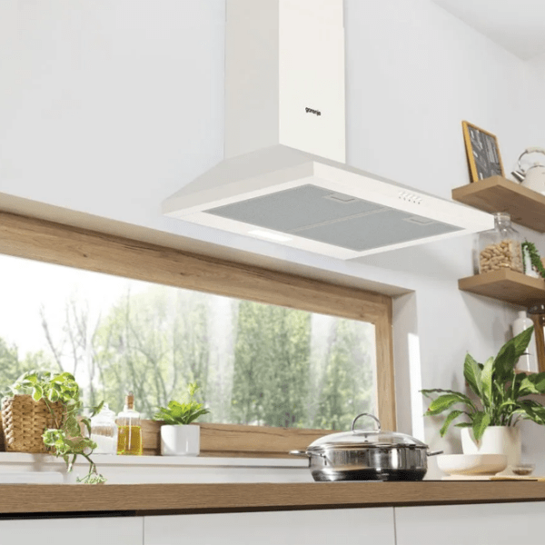Hotă Gorenje WHC 629 E4W White 60 cm, Recirculare, 450 m³/h photo 6
