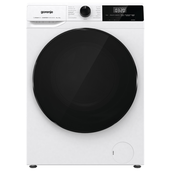 Mașină de spălat cu uscător Gorenje WD2A964ADS/ PL White 9 kg, 1400 rpm, A photo 1