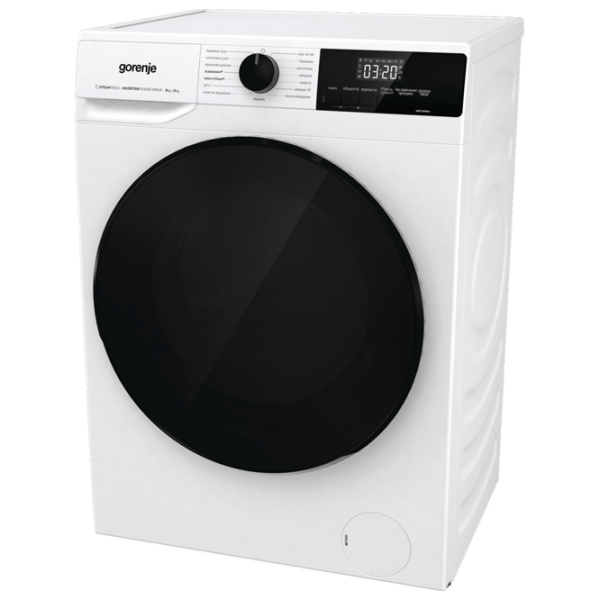 Mașină de spălat cu uscător Gorenje WD2A964ADS/ PL White 9 kg, 1400 rpm, A photo 2