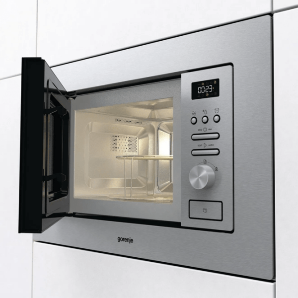 Cuptor cu microunde Gorenje BMI201AG1X Inox Cu grill, 20l, 800 W photo 5