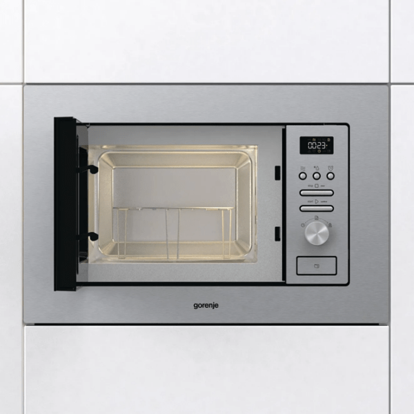 Cuptor cu microunde Gorenje BMI201AG1X Inox Cu grill, 20l, 800 W photo 6
