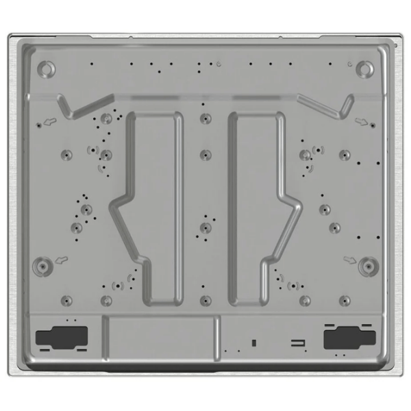 Plită încorporabilă pe gaz Gorenje GW 641 EBX Inox Inox, Gratare: Fontă photo 2
