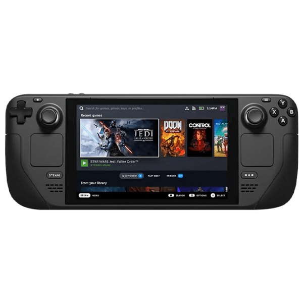 Портативная игровая консоль Valve Steam Deck Черный SSD 512 ГБ, RAM 16 ГБ photo 1