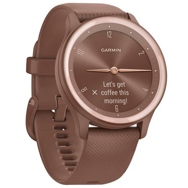 Ceas inteligent Garmin Vivomove Sport Brown 1.78" | 40mm | Polimer/Silicon
| 010-02566-00 photo 2