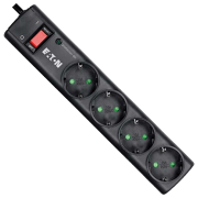 Удлинитель Eaton Strip 4 1 м Черный 
