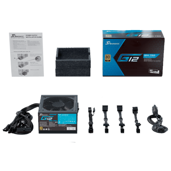 Sursă de alimentare Seasonic Focus G12 GM-750 650 W Black  photo 6